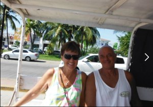 Mark- & Kathy back of truck