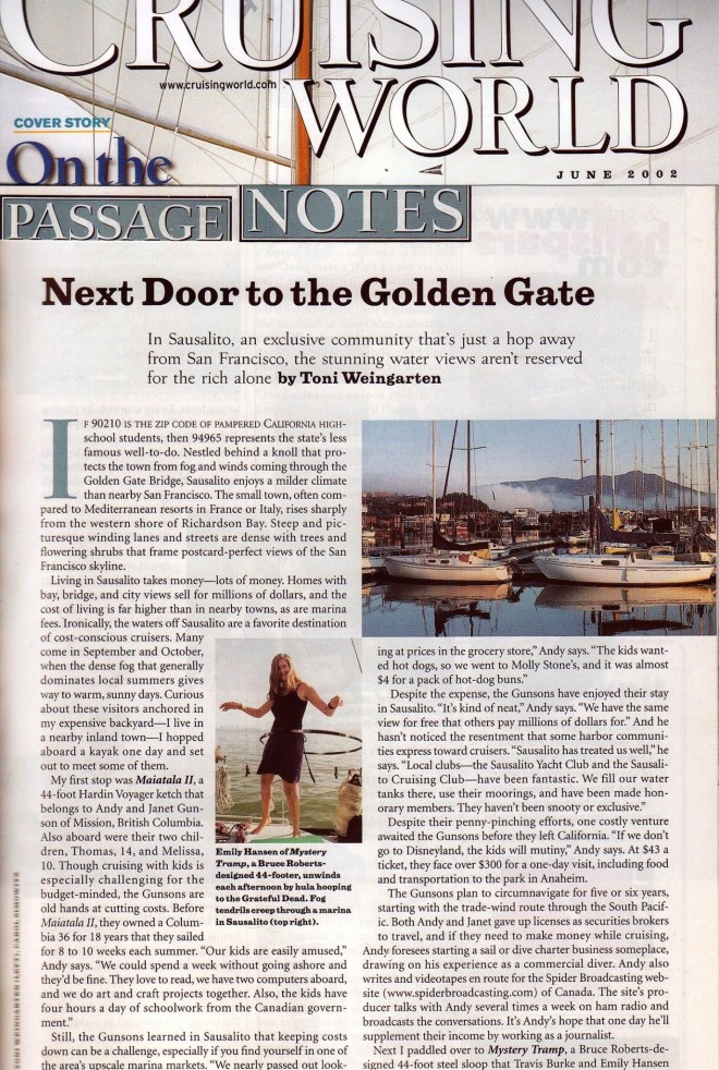 Cruising world story page 1